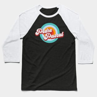 Color Circle With Name Pedro Baseball T-Shirt